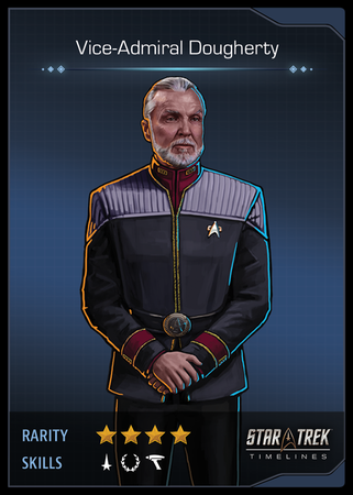 Vice Admiral Dougherty Card