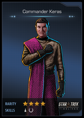 Commander Keras Card