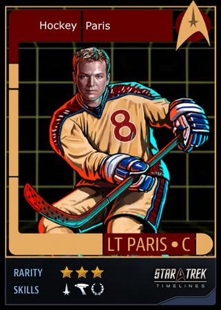 Hockey Paris Card