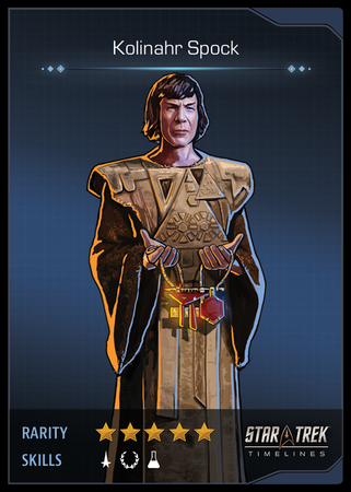Kolinahr Spock Card