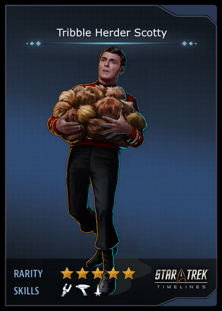 Tribble Herder Scotty Card