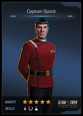Captain Spock Card