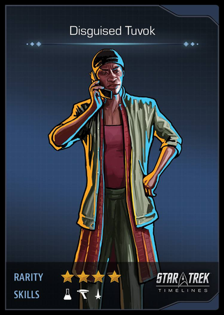 Disguised Tuvok Card