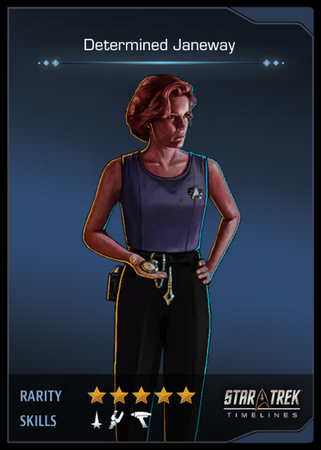 Determined Janeway Card