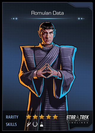Romulan Data Card