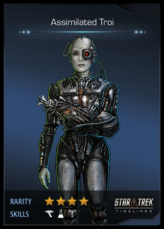 Assimilated Troi Card