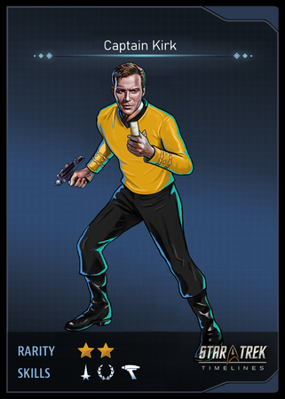 Captain Kirk Card