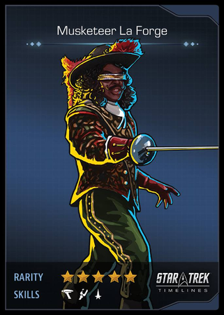 Musketeer La Forge Card