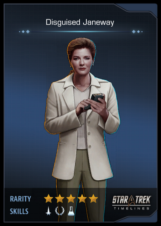 Disguised Janeway Card
