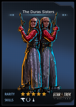 The Duras Sisters Card