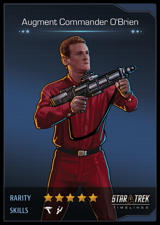 Augment Commander O'Brien Card