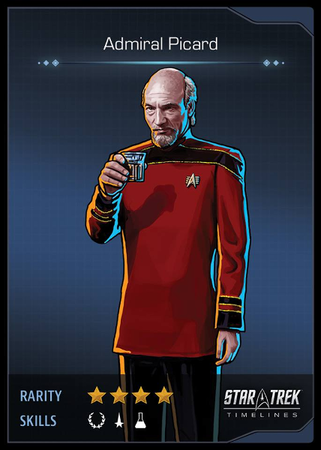 Admiral Picard Card