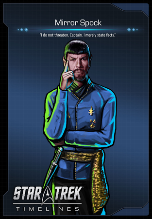 Mirror Spock Card