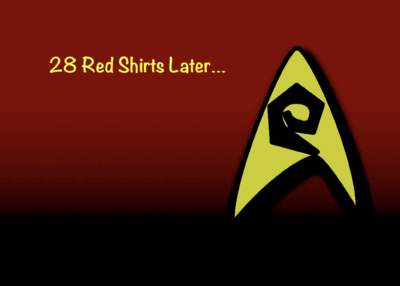28 Red Shirts Later...