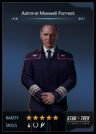 Admiral Maxwell Forrest Card
