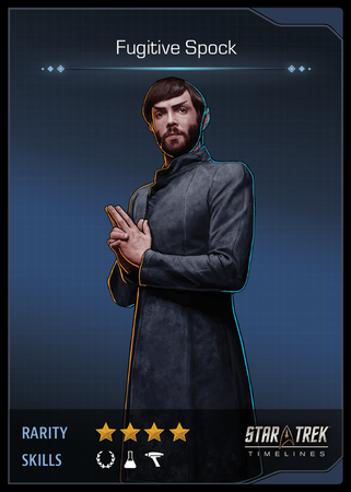 Fugitive Spock Card