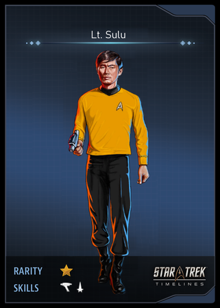 Lt. Sulu Card