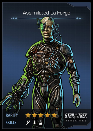 Assimilated La Forge Card