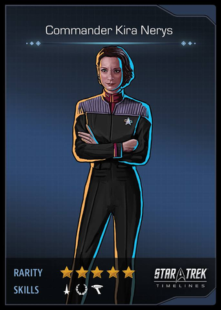 Commander Kira Nerys Card