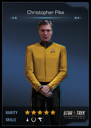 Christopher Pike Card