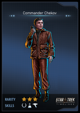 Commander Chekov Card