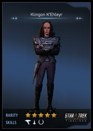 Klingon K'Ehleyr Card