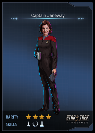 Captain Janeway Card